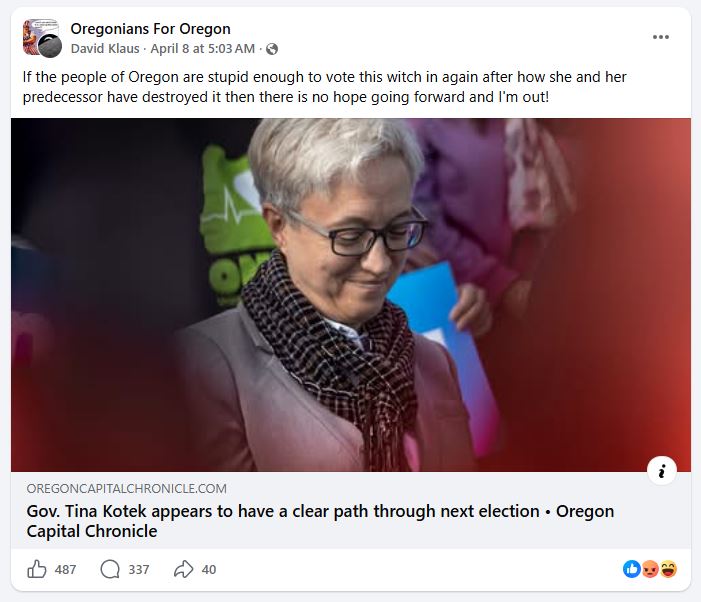 Oregon Governor Race Results 2026 - Best Governor Candidates and Ads