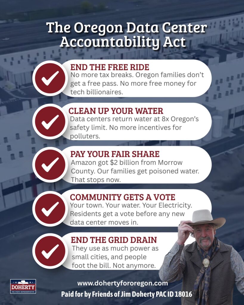 The Oregon Data Center Accountability Act