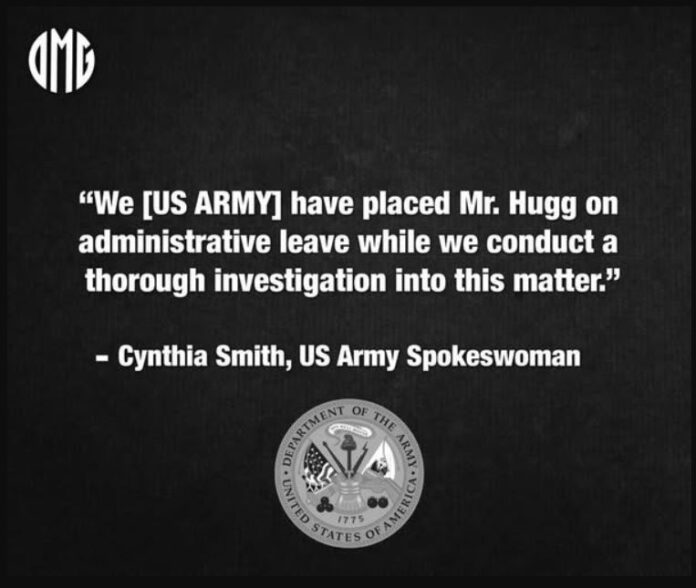 US Nuke Chief Andrew Hugg was just ESCORTED out of the Pentagon around 1 hour ago. Hugg has been placed on LEAVE and is under investigation