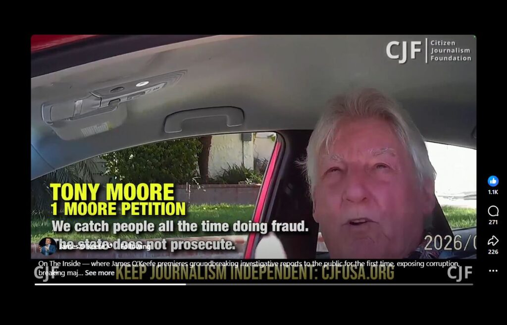 Voter Fraud Database SigValid used to find Registered Voters for Homeless to sign for in exchange for Cash - Constitutional Crisis in America - James Okeefe