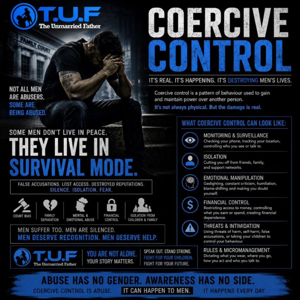 COERCIVE CONTROL - TUF - THE UNMARRIED FATHER