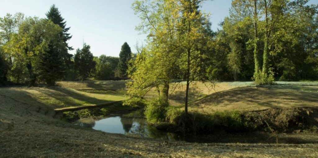 Foster Floodplain Natural Area - Bioretention Water Project Portland Oregon