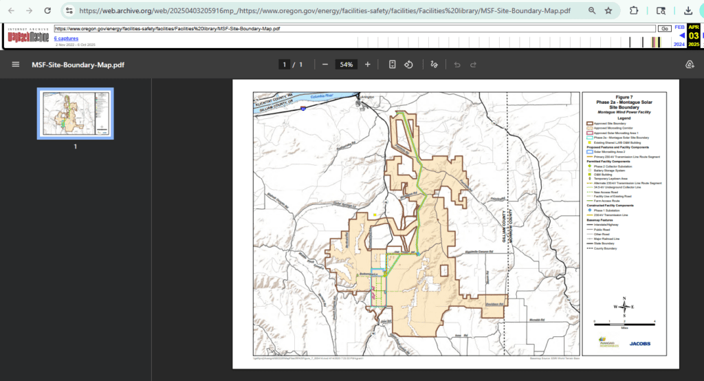 MSF Site Boundary Map