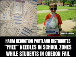 Needles Found in Portland School Zone While Kids At Play