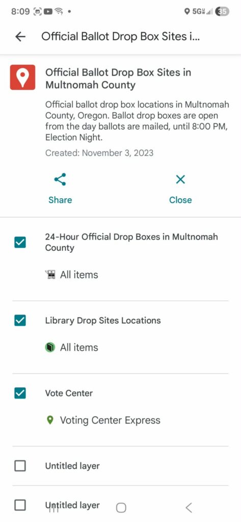 Official Voter Drop Site in Oregon Closed Early