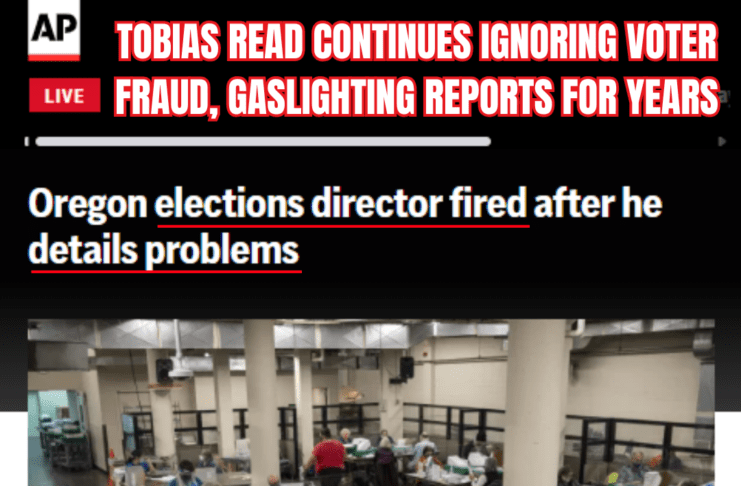 Oregon Election Director Fired for Saying Oregon Elections were Vulnerable