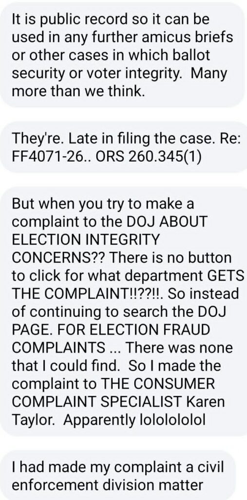 See Through Ballots Oregon - 1